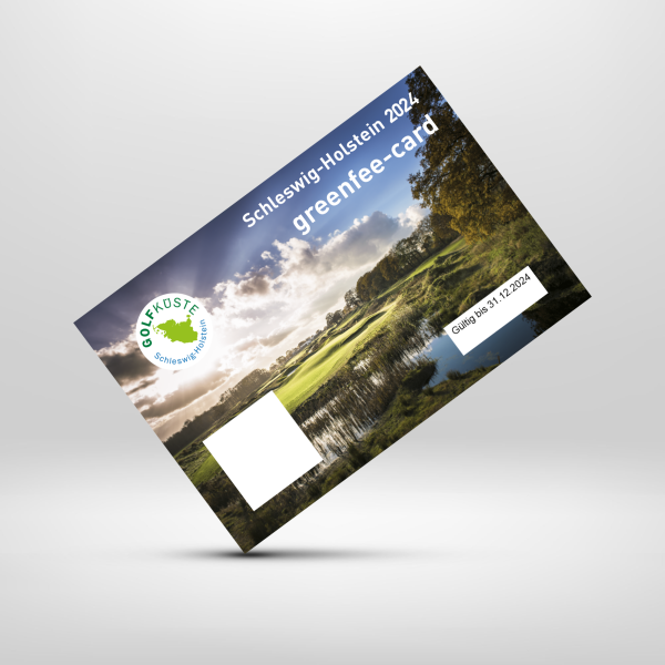 greenfee-card Schleswig-Holstein 2024